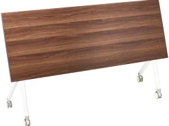 Sammenklappeligt skrivebord BENDI Mørkebrun 160 cm 60 cm