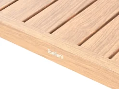 SAMPIERI 5 personers Have-hjørnesofasæt Venstrevendt Lysebrun Metal