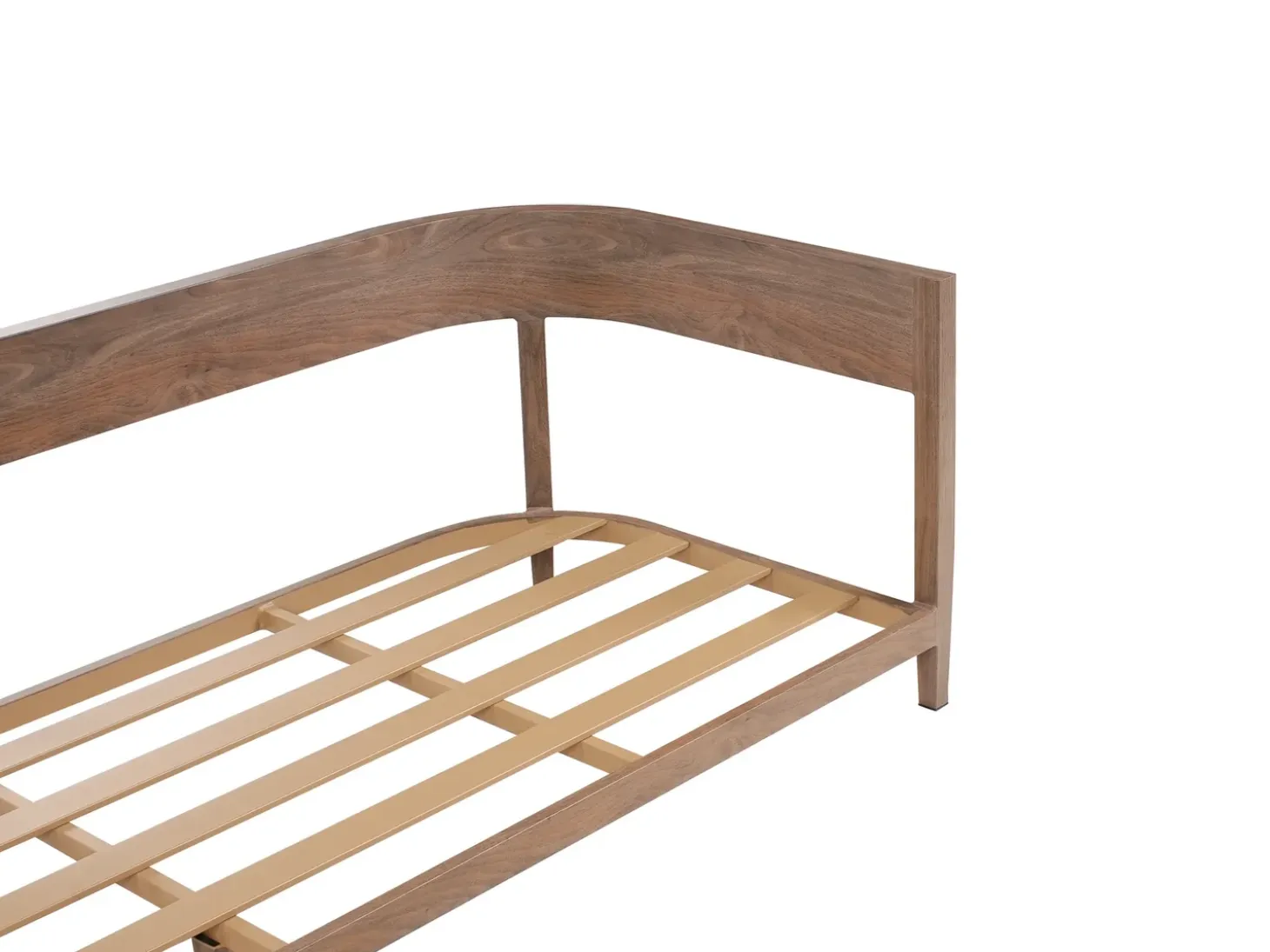 SAMPIERI 2 personers Havesofa med bord Brun Metal