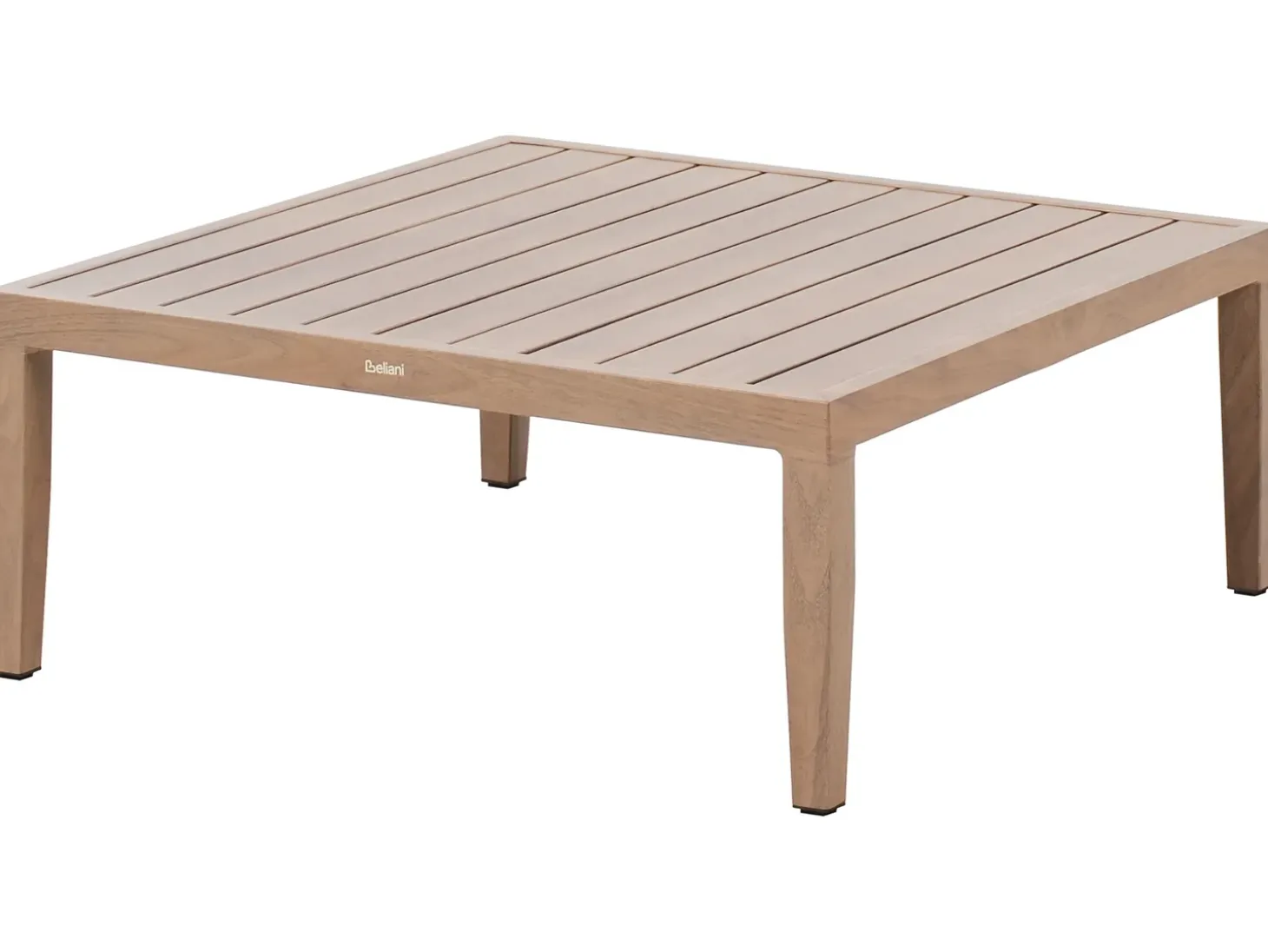 SAMPIERI 2 personers Havesofa med bord Brun Metal