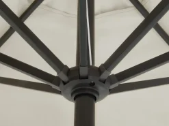 SAPRI 4 personers Havemøbelsæt Mørkebrun Metal med parasol (16 variant)