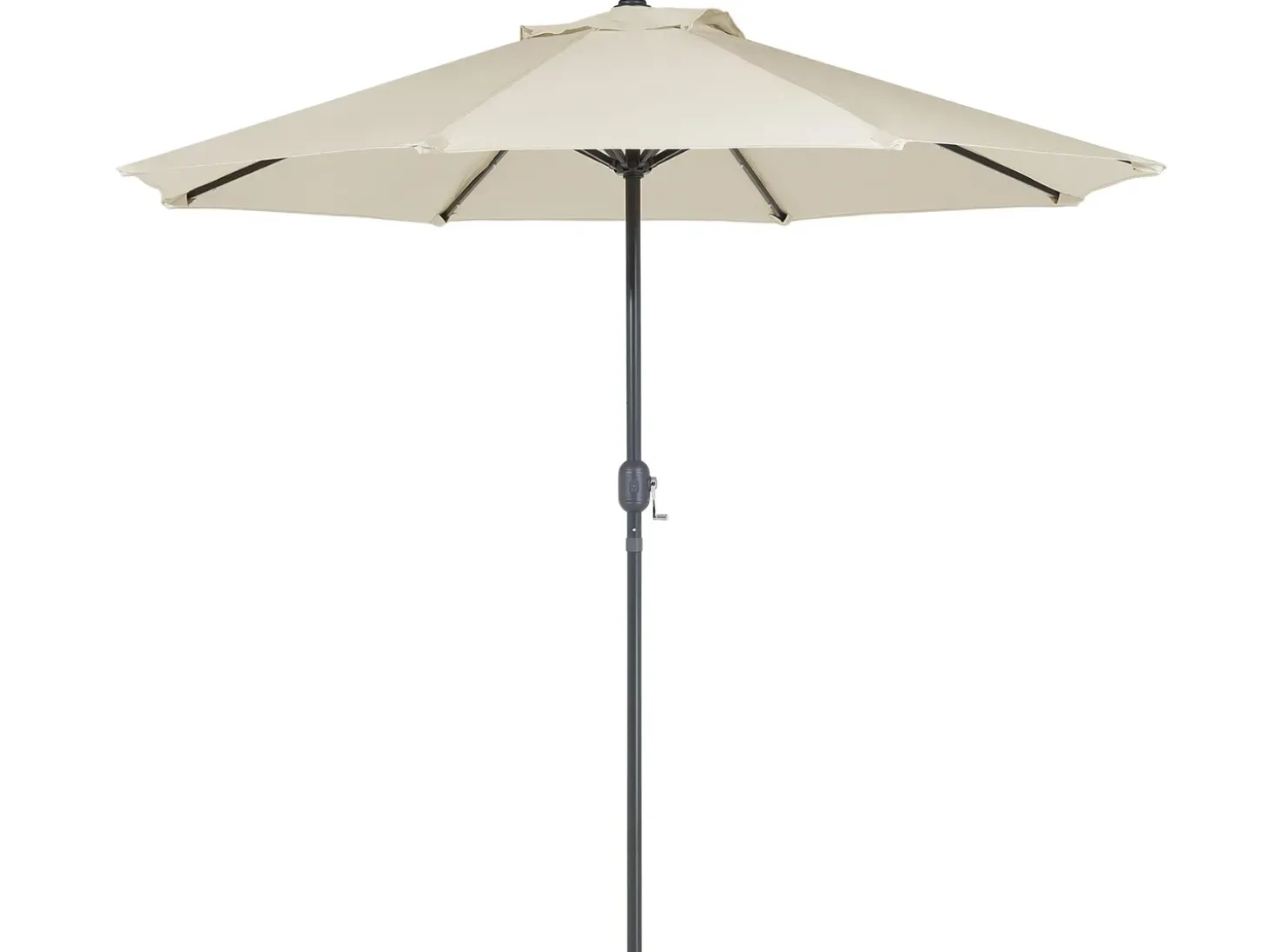 SAPRI 4 personers Havemøbelsæt Mørkebrun Metal med parasol (16 variant)