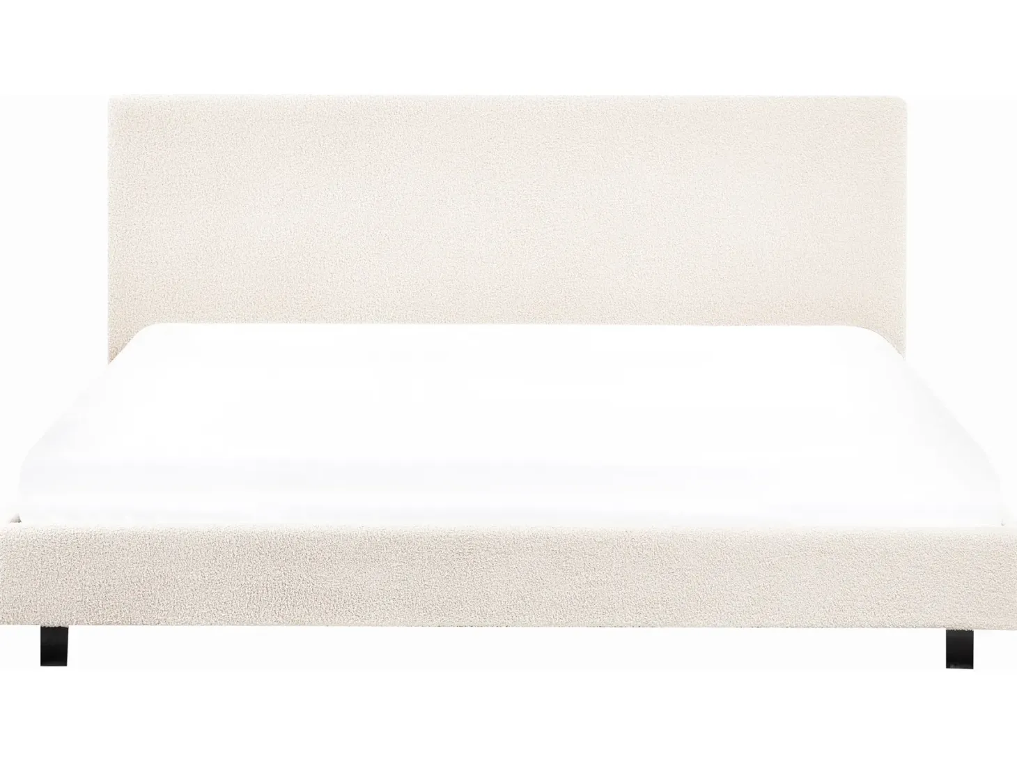 Seng Boucle ALBI 180 x 200 cm Cremehvid