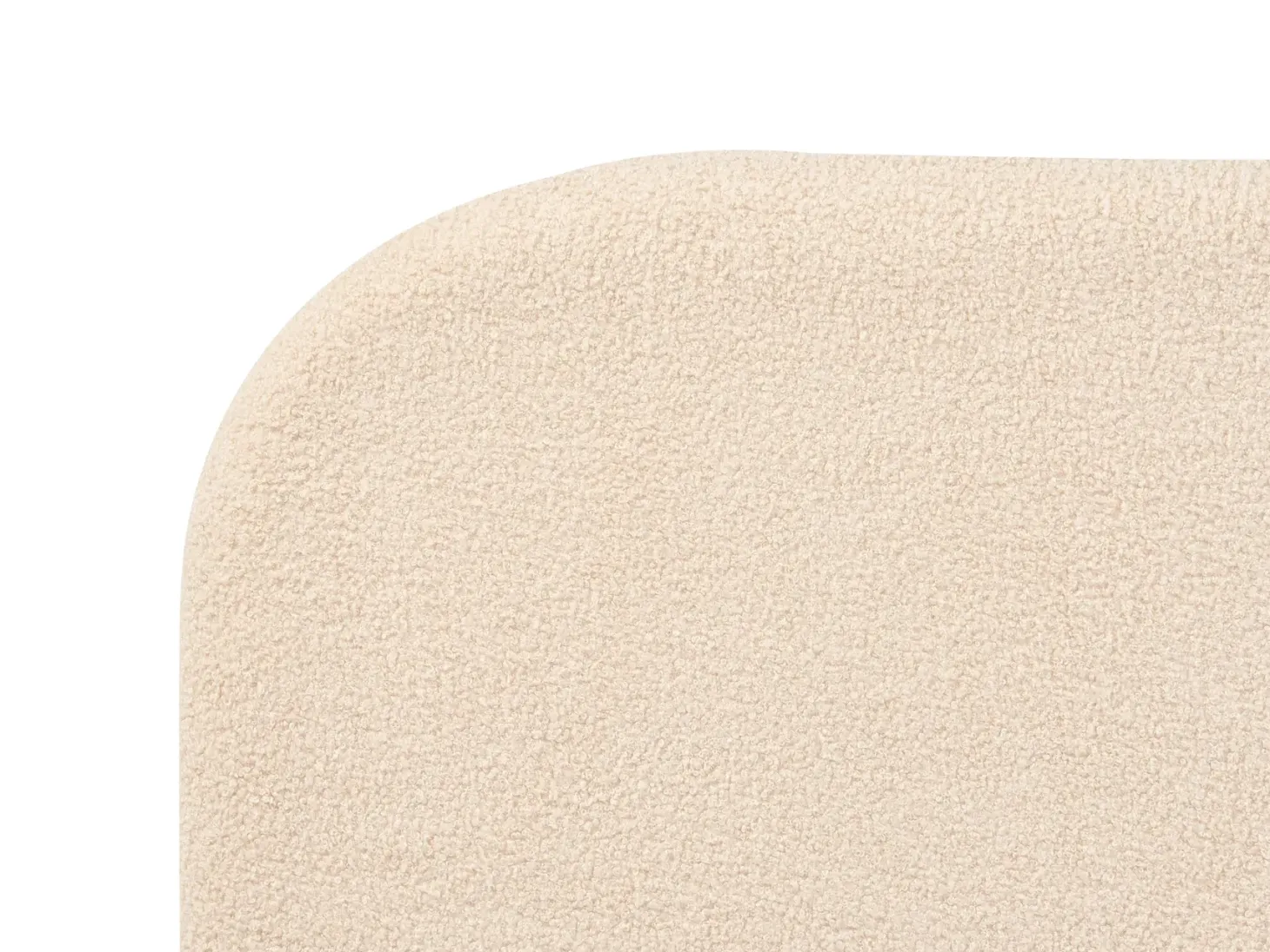 Seng Boucle FLAYAT 160 x 200 cm Lys Beige
