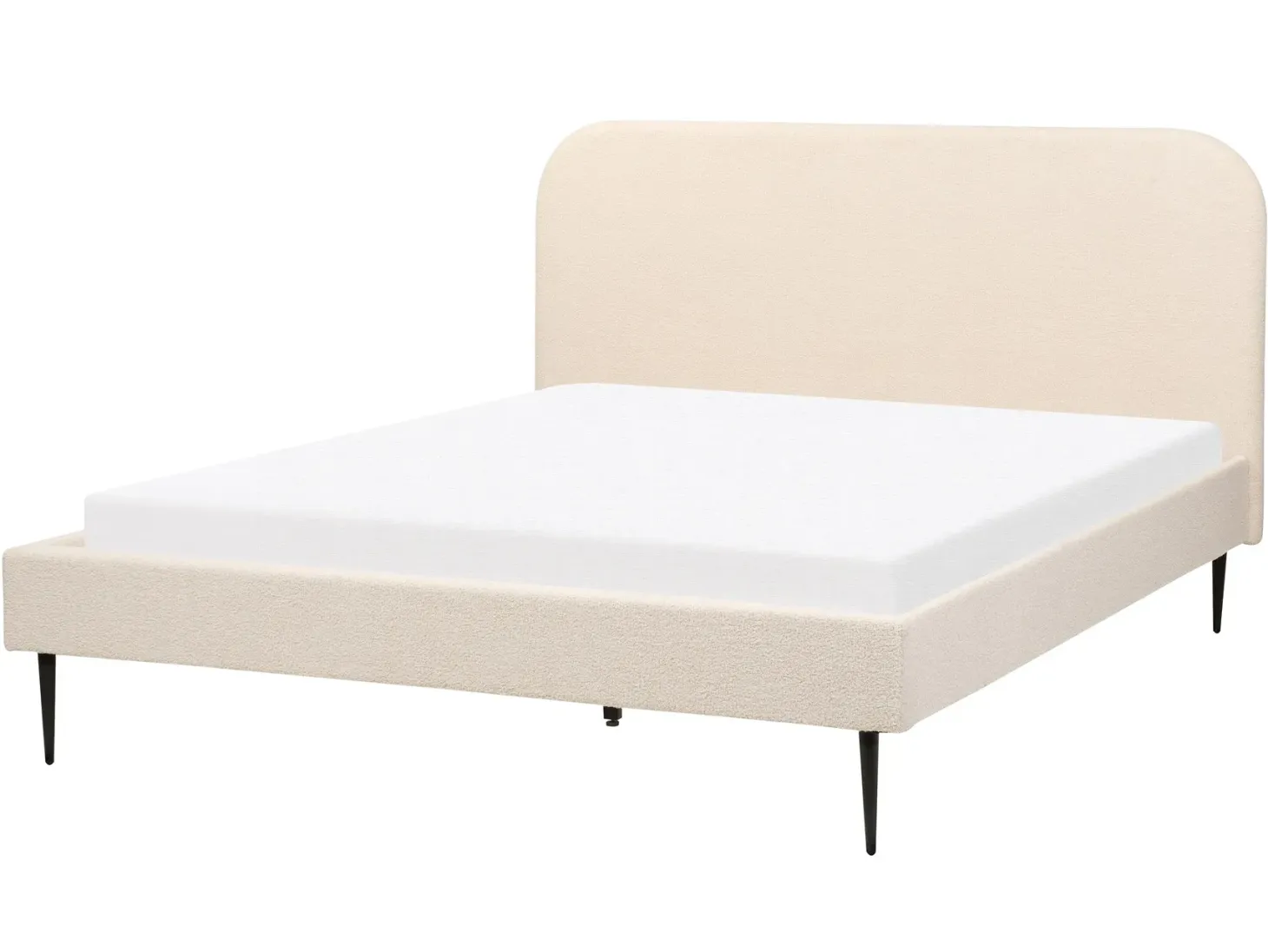 Seng Boucle FLAYAT 160 x 200 cm Lys Beige