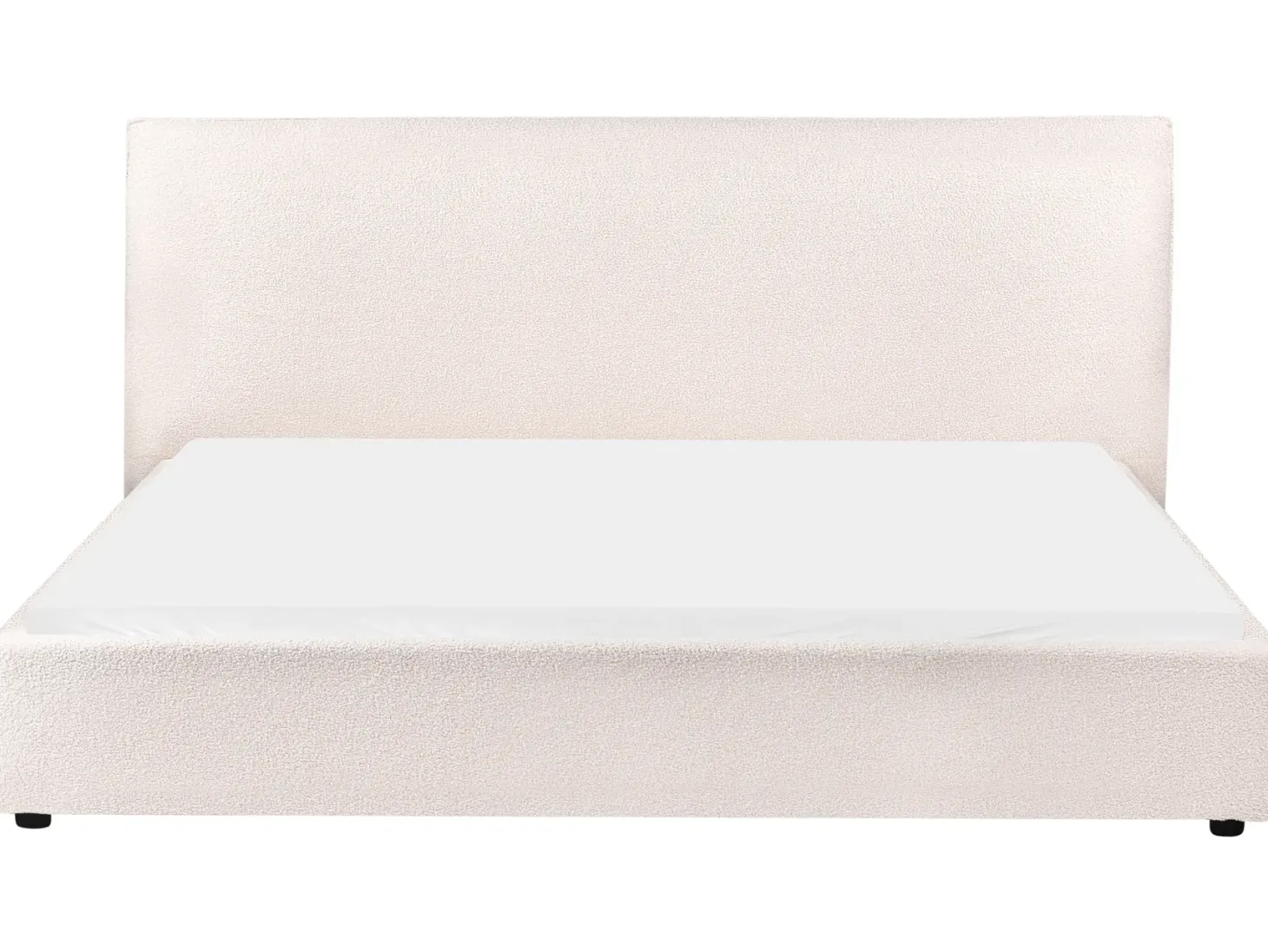 Seng Boucle LAVAUR 180 x 200 cm Cremehvid