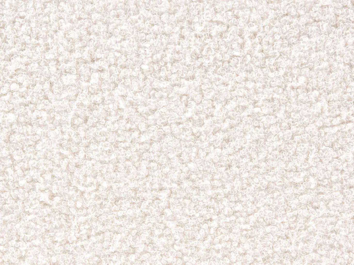 Seng Boucle LAVAUR 180 x 200 cm Cremehvid