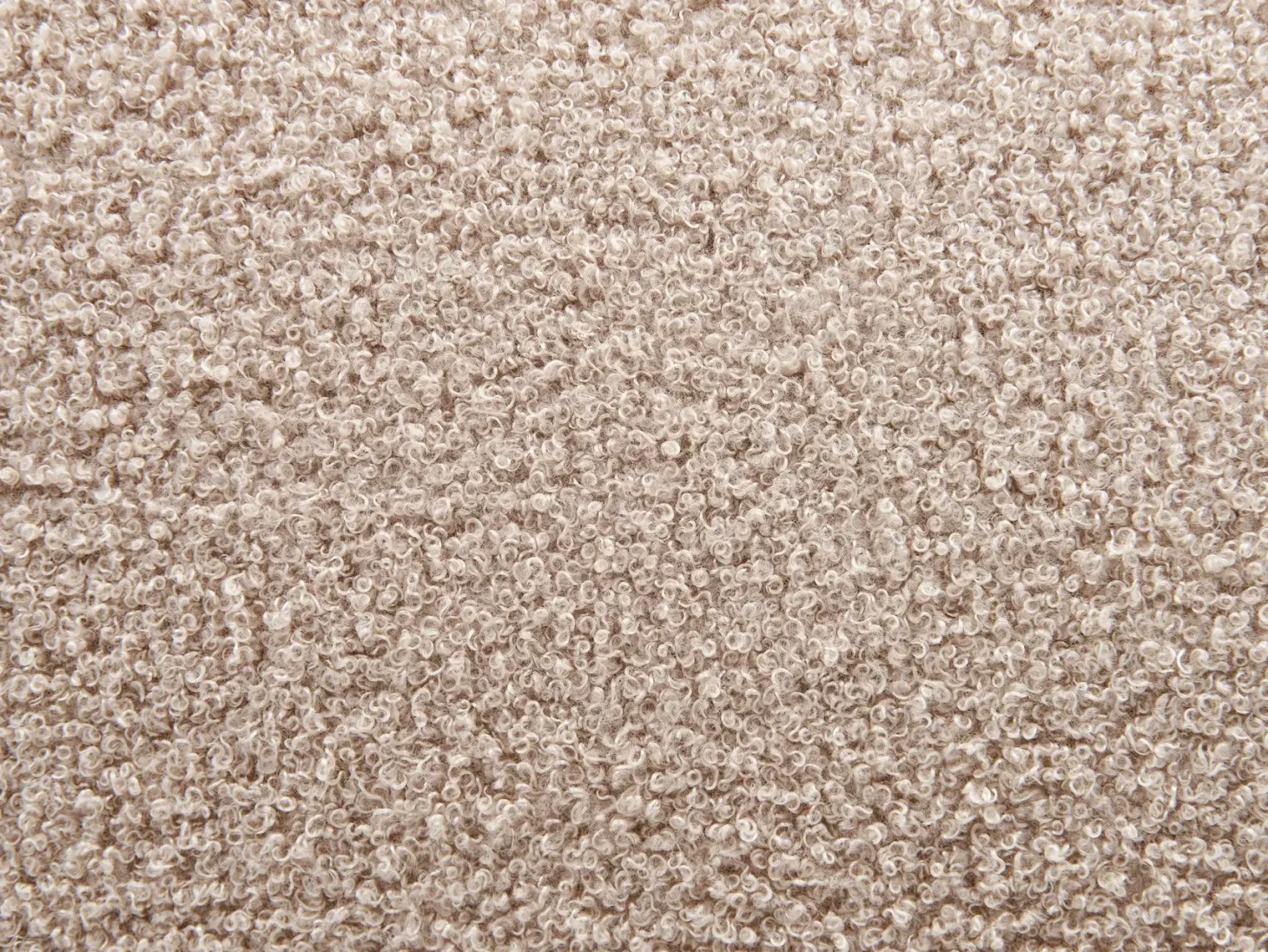 Seng Boucle LESSAY 180 x 200 cm Brungrå