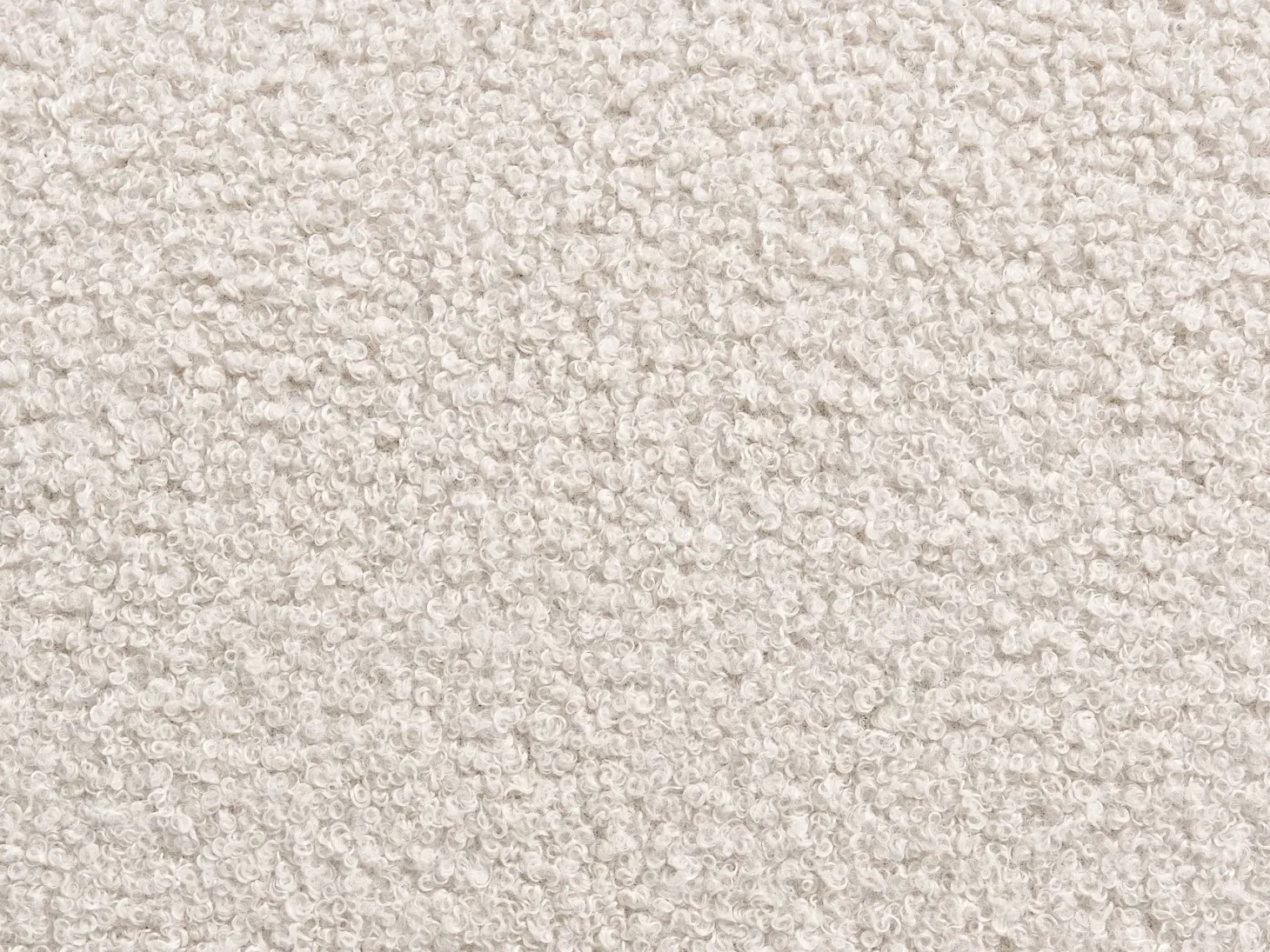 Seng Boucle LESSAY 180 x 200 cm Cremehvid