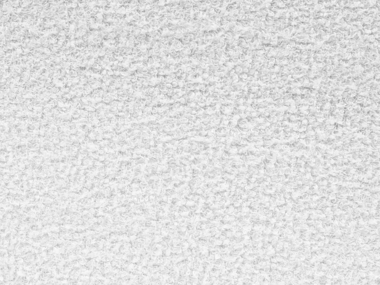 Seng Boucle LINARDS 180 x 200 cm Hvid
