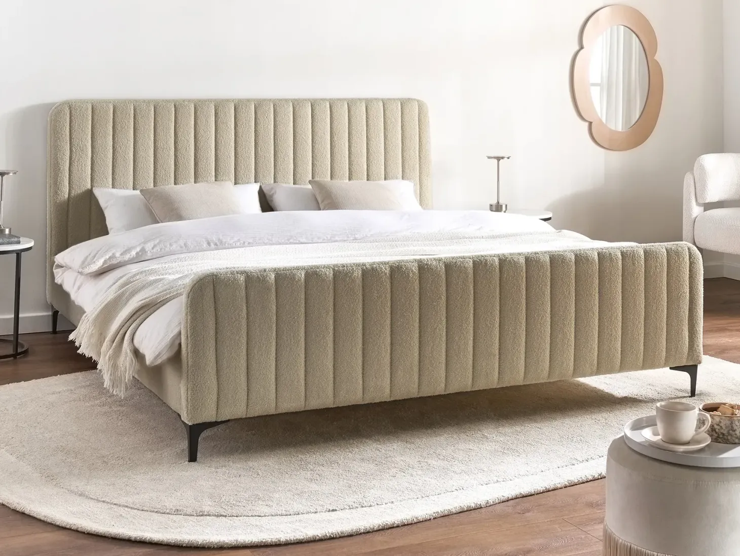 Seng Boucle LUNAN 180 x 200 cm Beige