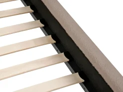 Seng Boucle LUNAN 180 x 200 cm Brungrå
