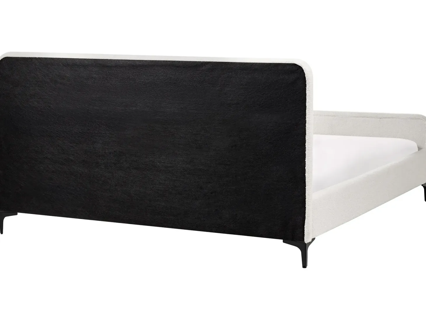 Seng Boucle LUNAN 180 x 200 cm Cremehvid