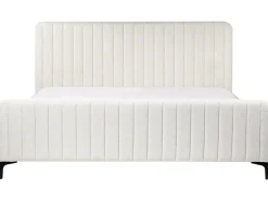 Seng Boucle LUNAN 180 x 200 cm Cremehvid