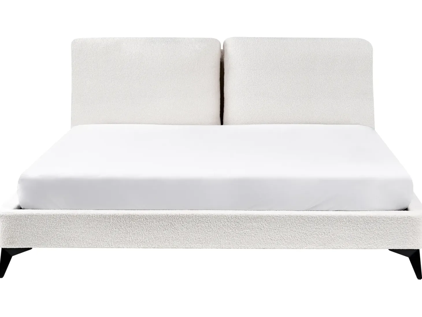 Seng Boucle MELLE 180 x 200 cm Cremehvid