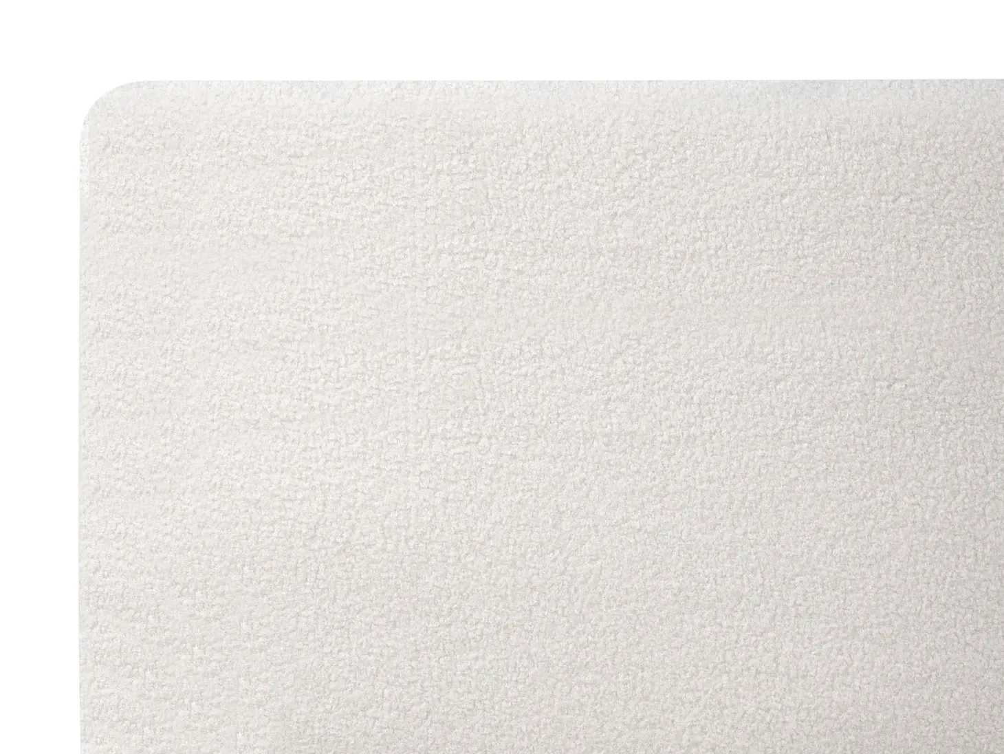 Seng Boucle MELLE 180 x 200 cm Cremehvid