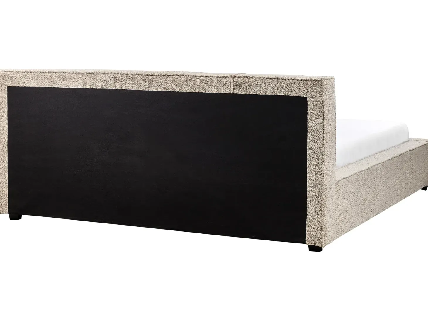 Seng Boucle MIRANDE 180 x 200 cm Brungrå