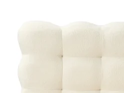 Seng Boucle SOULISSE 180 x 200 cm Cremehvid