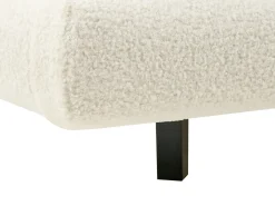 Seng Boucle SOULISSE 180 x 200 cm Cremehvid