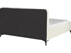 Seng Boucle VALOGNES 180 x 200 cm Cremehvid