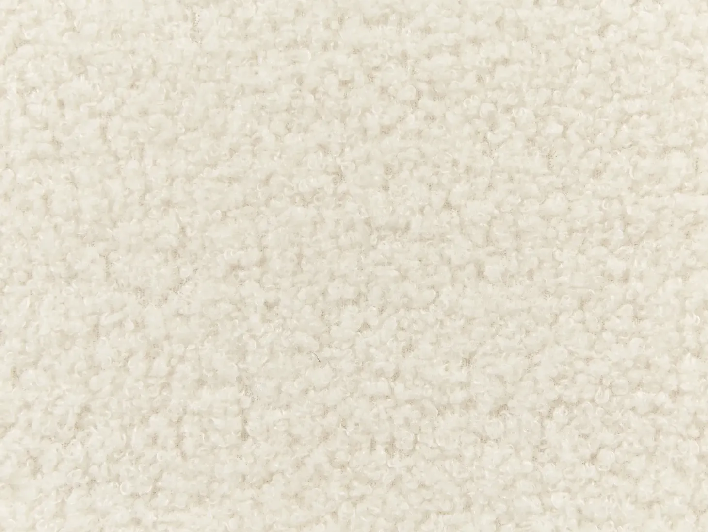 Seng Boucle VALOGNES 180 x 200 cm Cremehvid