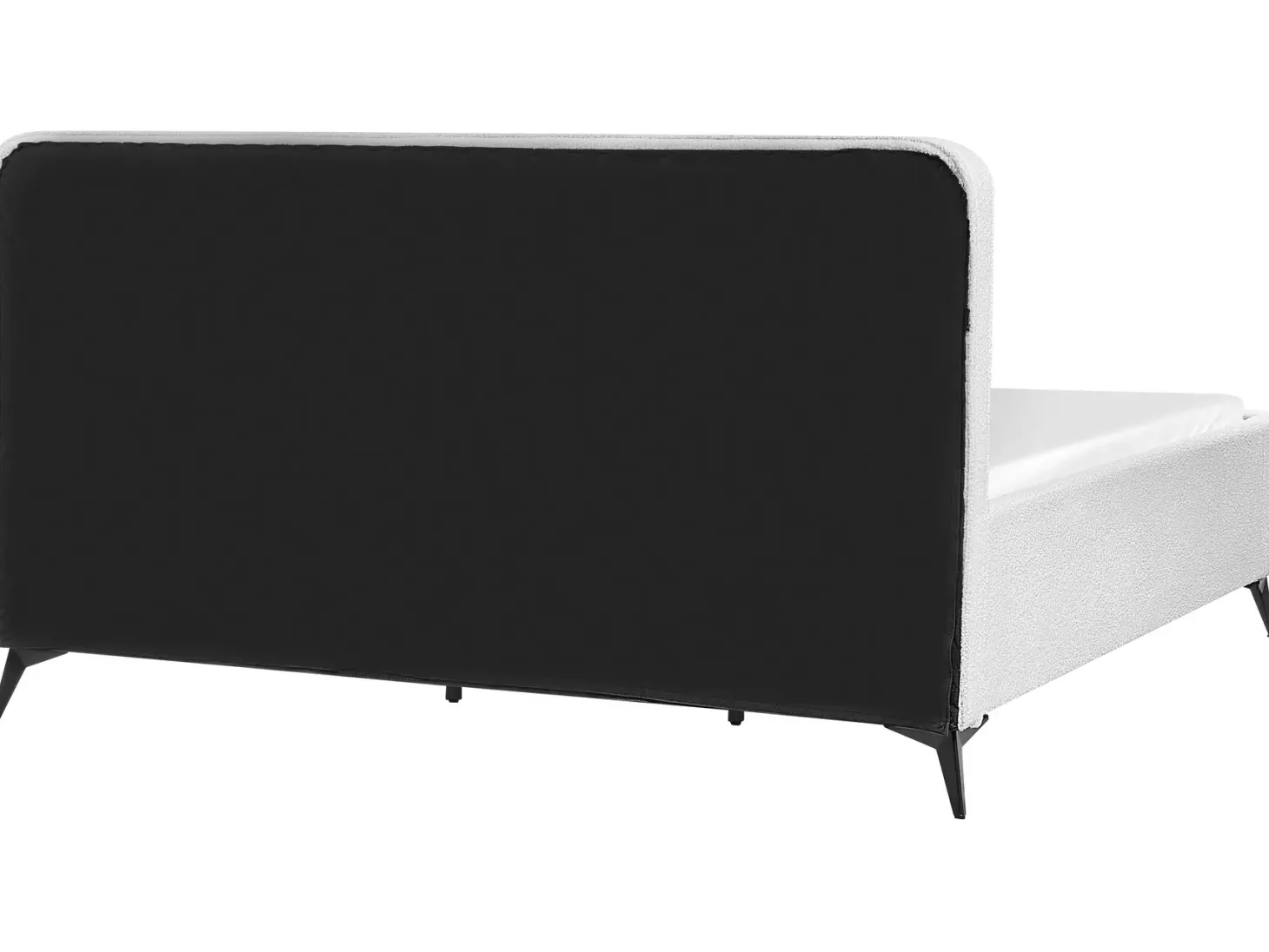 Seng Boucle VALOGNES 180 x 200 cm Cremehvid