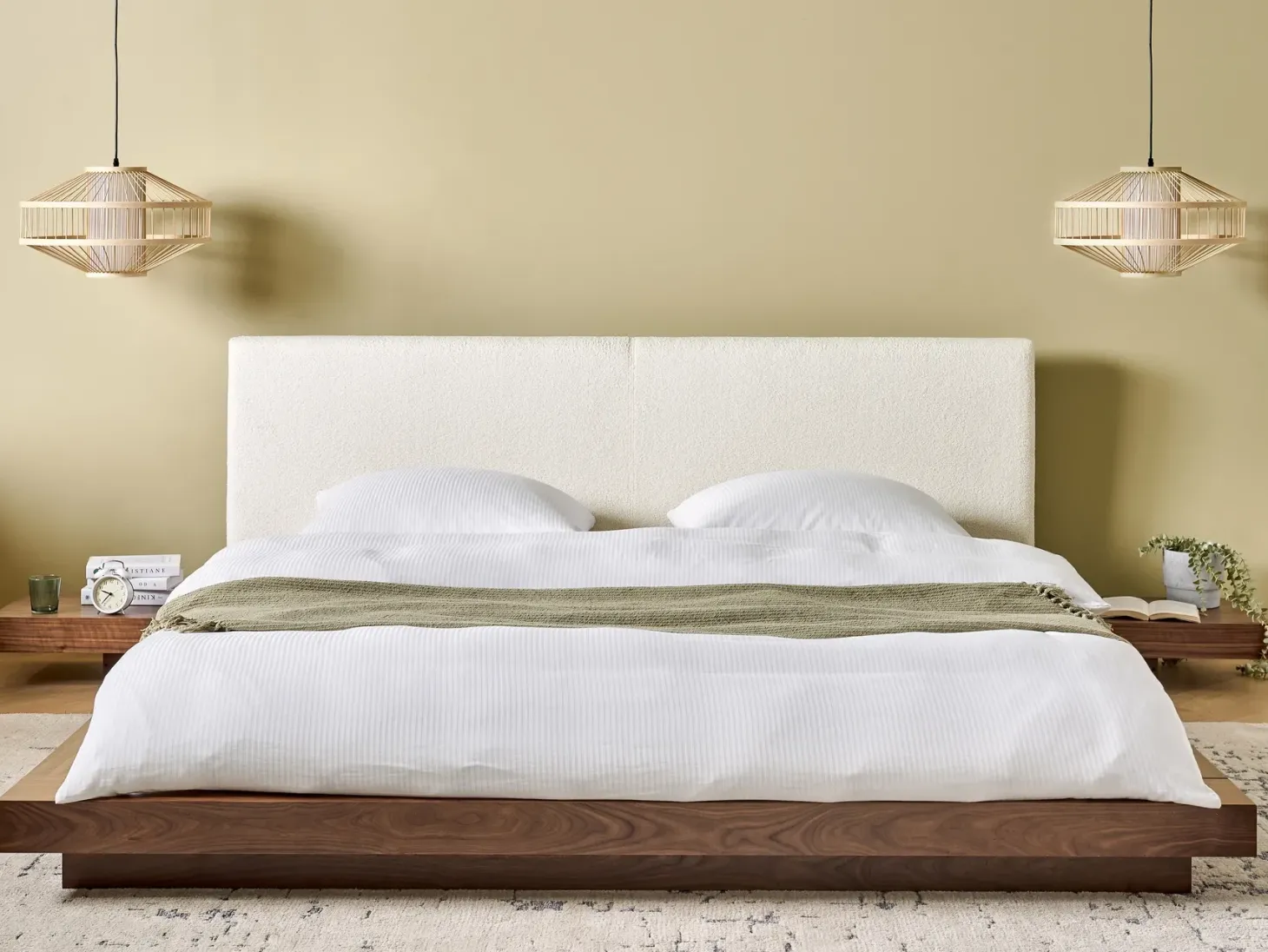 Seng Boucle ZEN 180 x 200 cm Brun ask