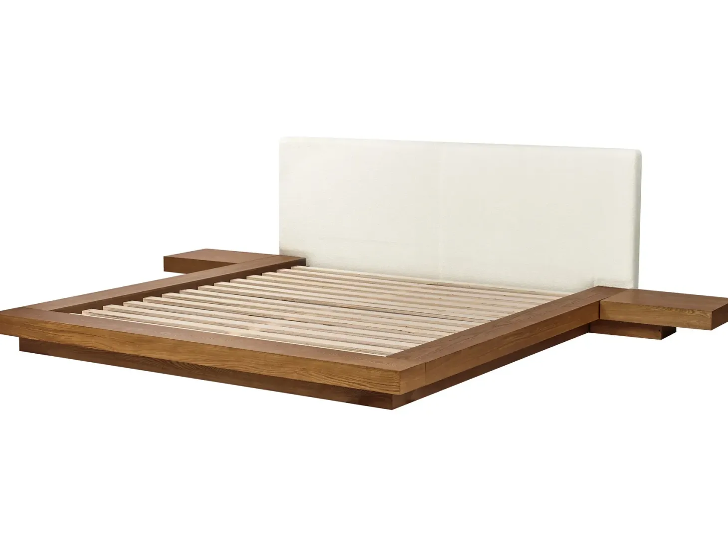Seng Boucle ZEN 180 x 200 cm Naturlig ask
