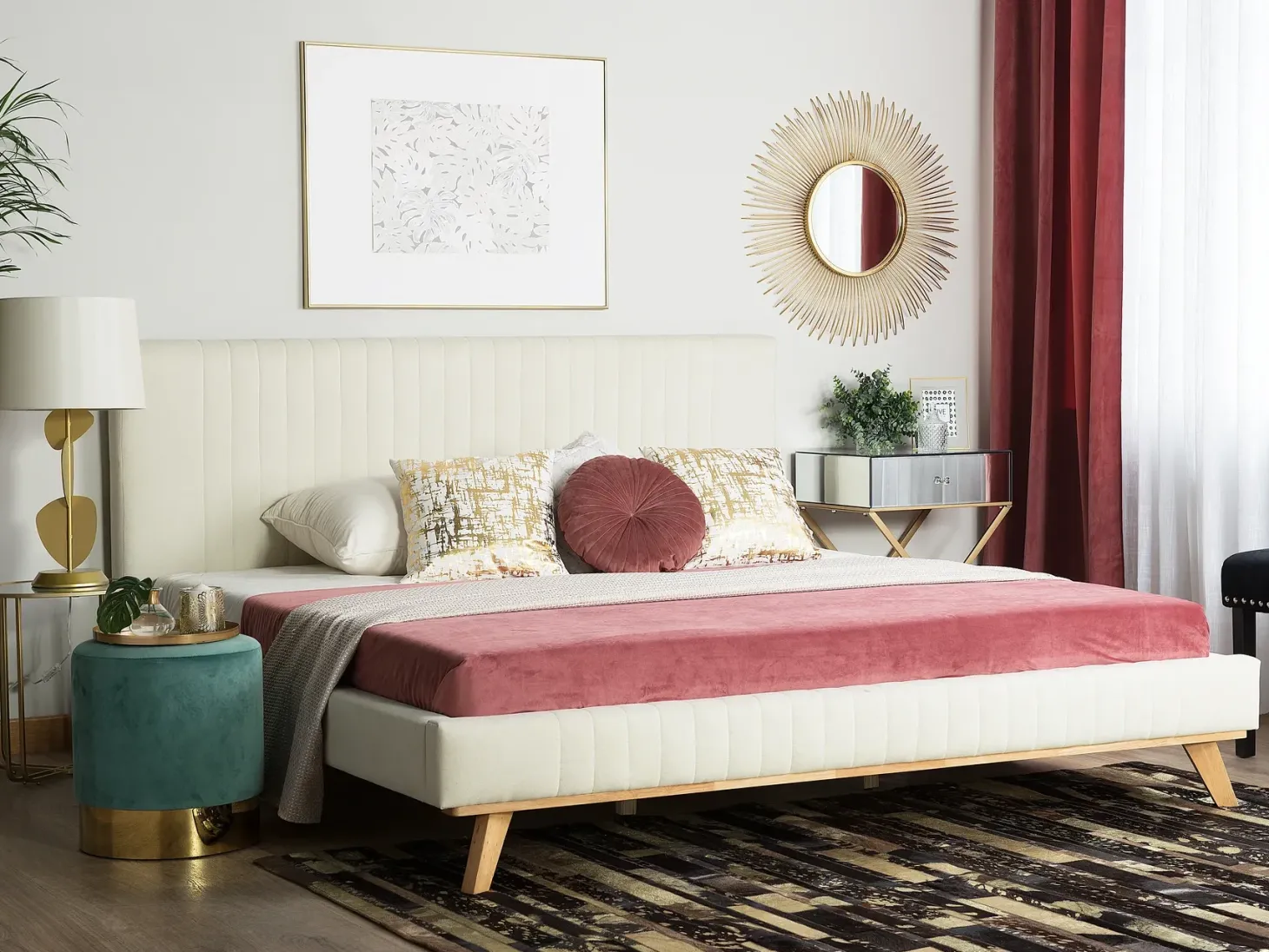 Seng Chenille TALENCE 180 x 200 cm Lys Beige