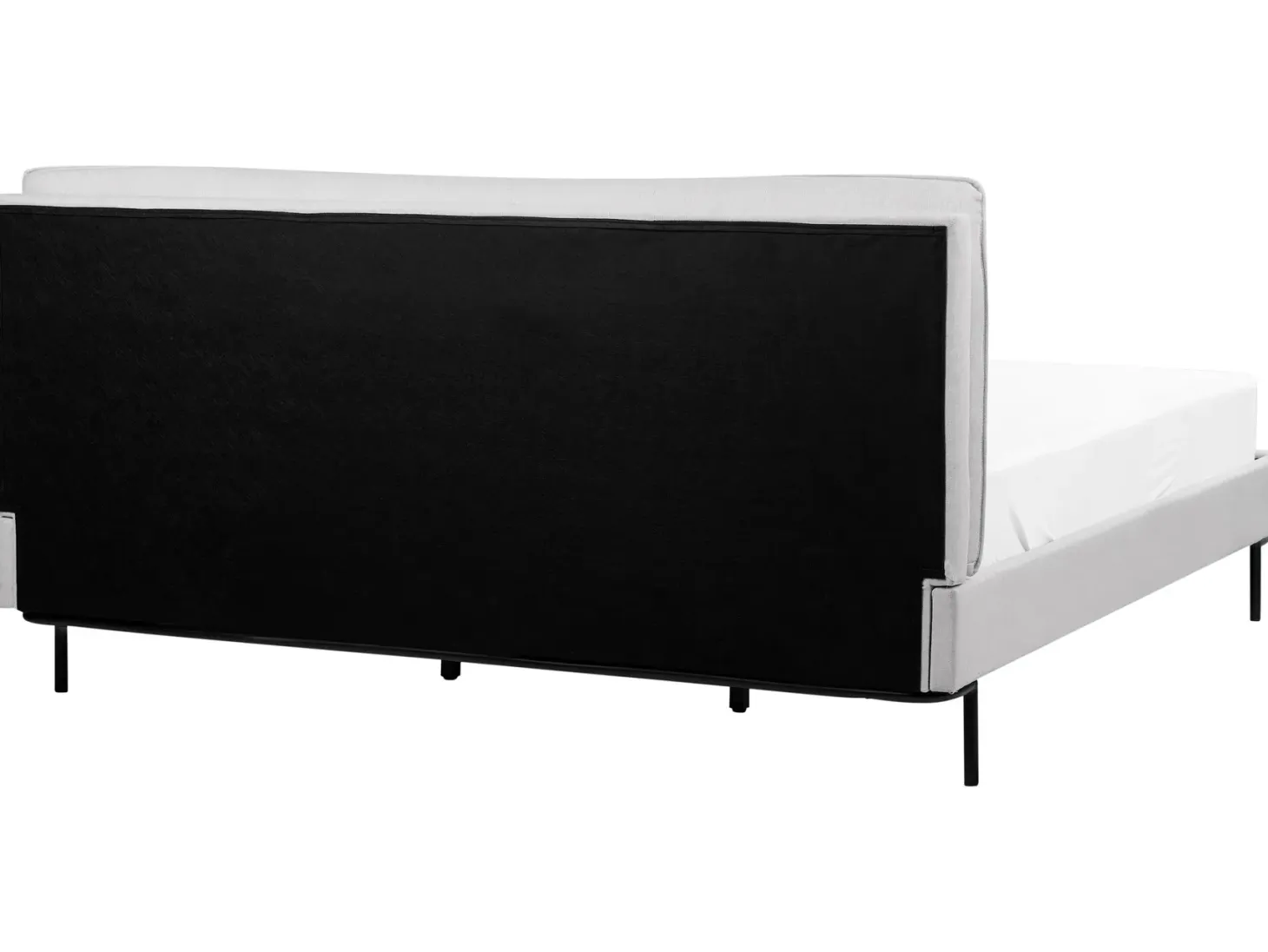 Seng CORIO 180 x 200 cm Lysegrå