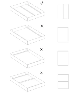 Sengebund med lameller VOUZIERS 180 x 200 cm