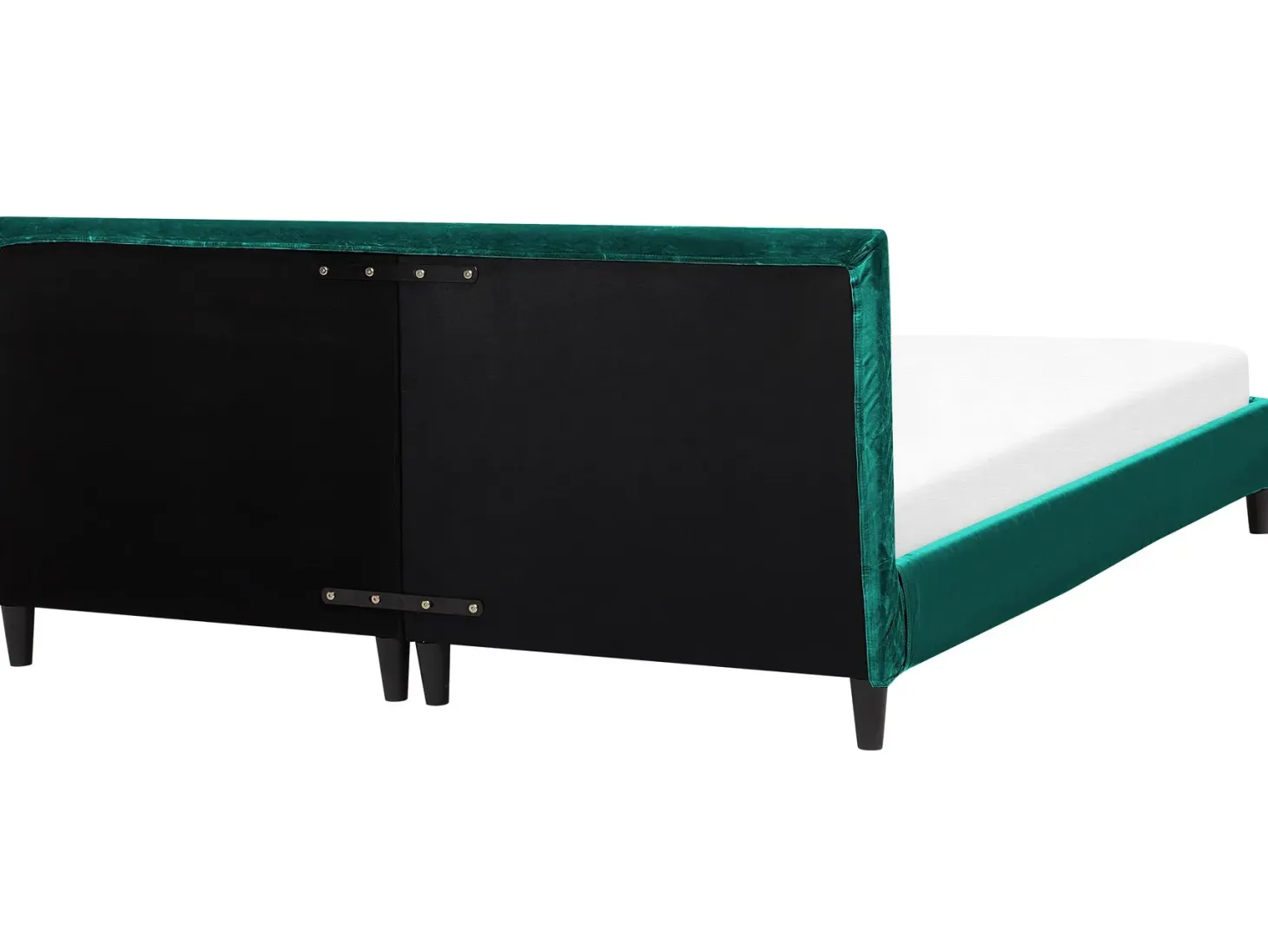 Sengekappe Velour FITOU 180 x 200 cm Smaragdgrøn