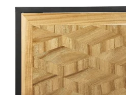 Seng ERVILLERS 160 x 200 cm Naturlig akacie