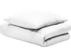 Sengetøj AVONDALE Bomulds-satin 155 x 220 cm Hvid