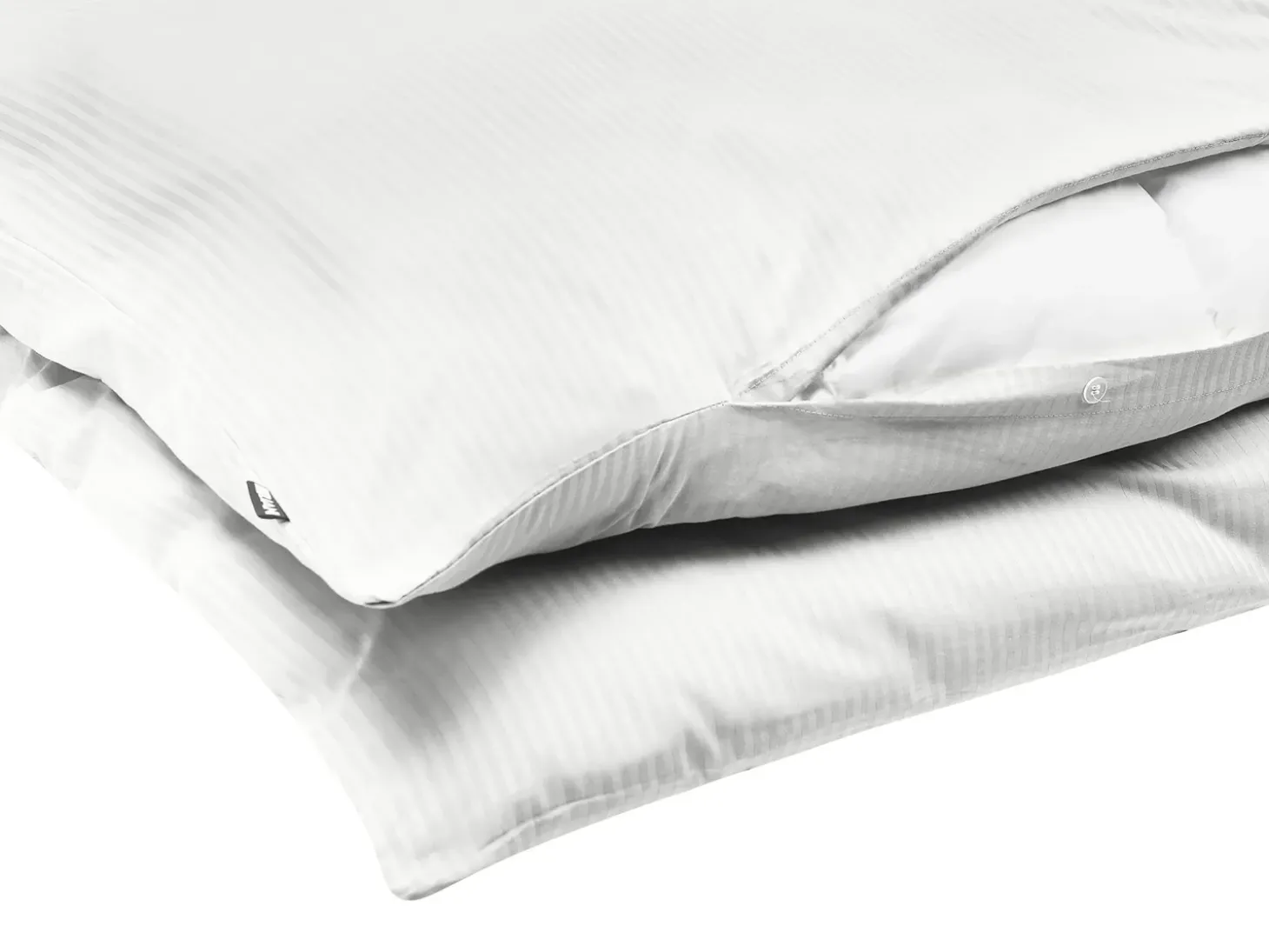 Sengetøj AVONDALE Bomulds-satin 155 x 220 cm Hvid