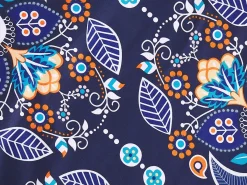 Sengetøj MADRONA Bomulds-satin 155 x 220 cm Mørkeblå