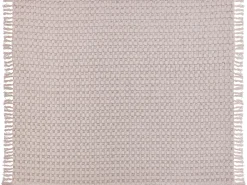 Sengetæppe BERE Bomuld 220 x 240 cm Pastellrosa