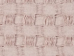 Sengetæppe BERE Bomuld 220 x 240 cm Pastellrosa