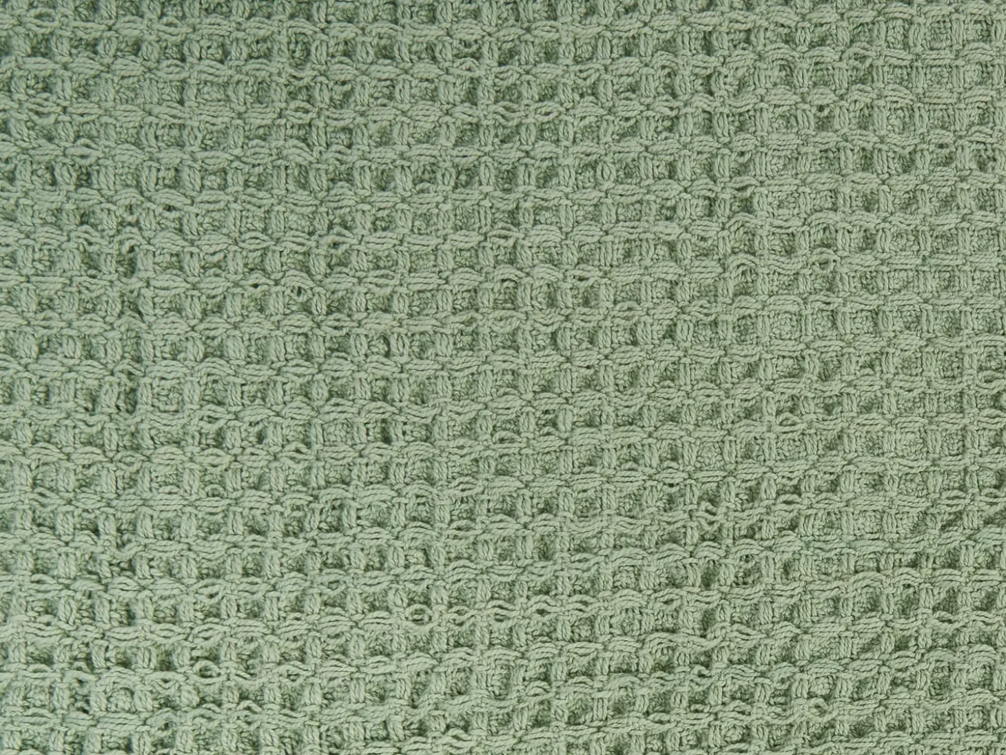 Sengetæppe CHAGYL Bomuld 220 x 240 cm Grøn