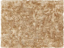 Sengetæppe DELICE 150 x 200 cm Lysebrun