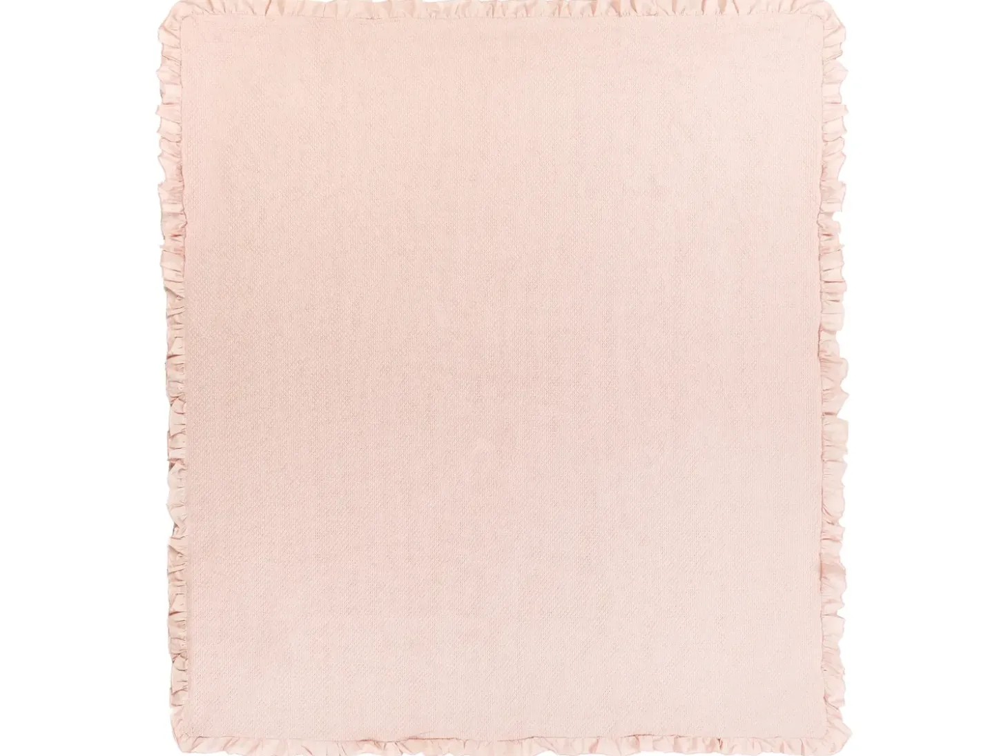 Sengetæppe HATTON Bomuld 220 x 240 cm Pastellrosa