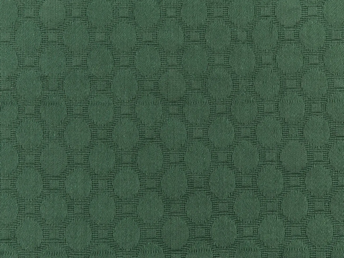Sengetæppe LINDULA Bomuld 200 x 220 cm Grøn
