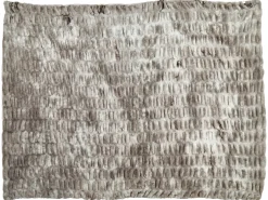 Sengetæppe MACODES Kunstig pels 150 x 200 cm Grå