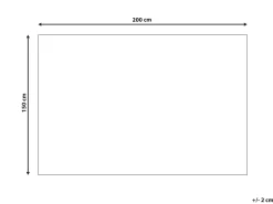 Sengetæppe MACODES Kunstig pels 150 x 200 cm Grå