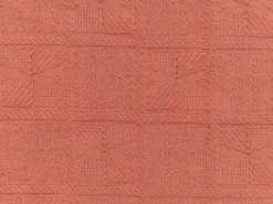 Sengetæppe MARAKA Bomuld 200 x 220 cm Murstensrød
