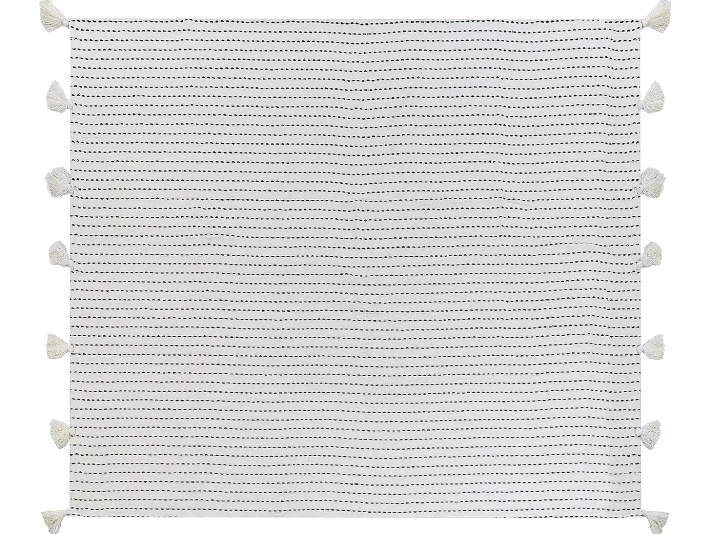 Sengetæppe MODAR Bomuld 220 x 240 cm Cremehvid