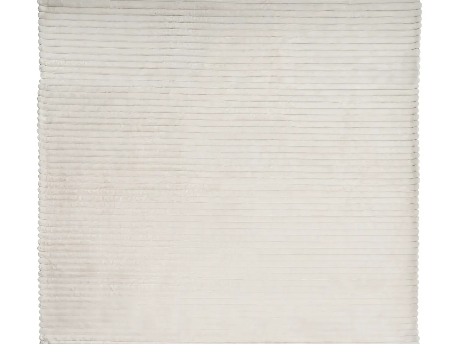 Sengetæppe RAKYA Kunstig pels 200 x 220 cm Lys Beige