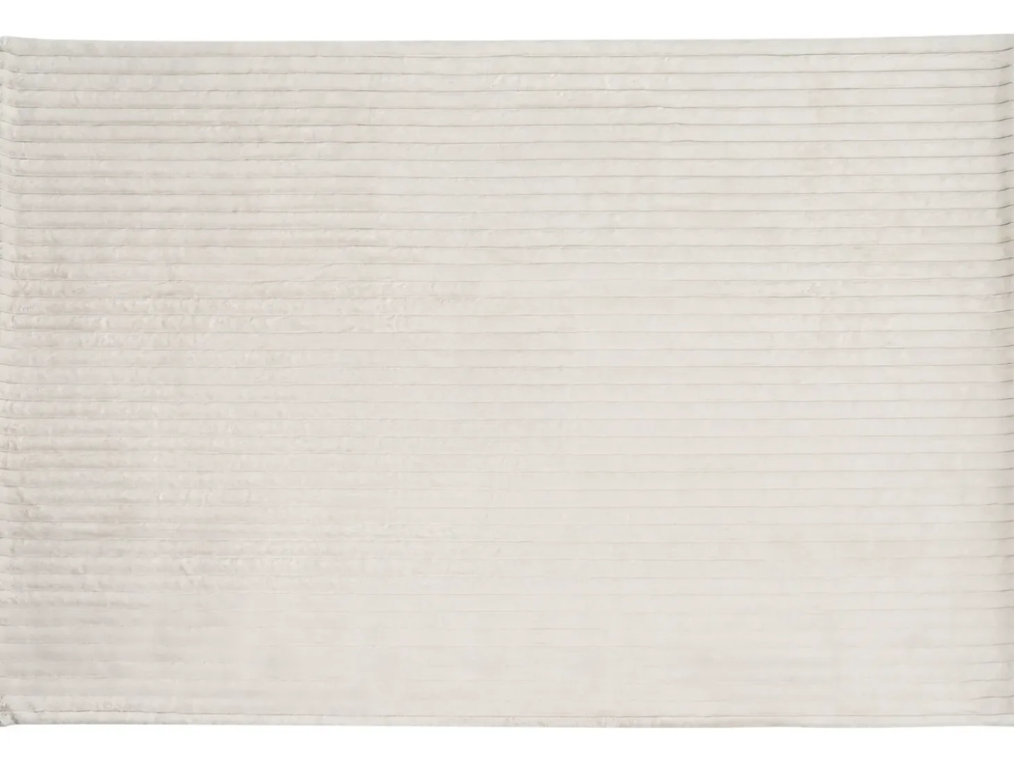 Sengetæppe RAKYA Kunstig pels 150 x 200 cm Lys Beige