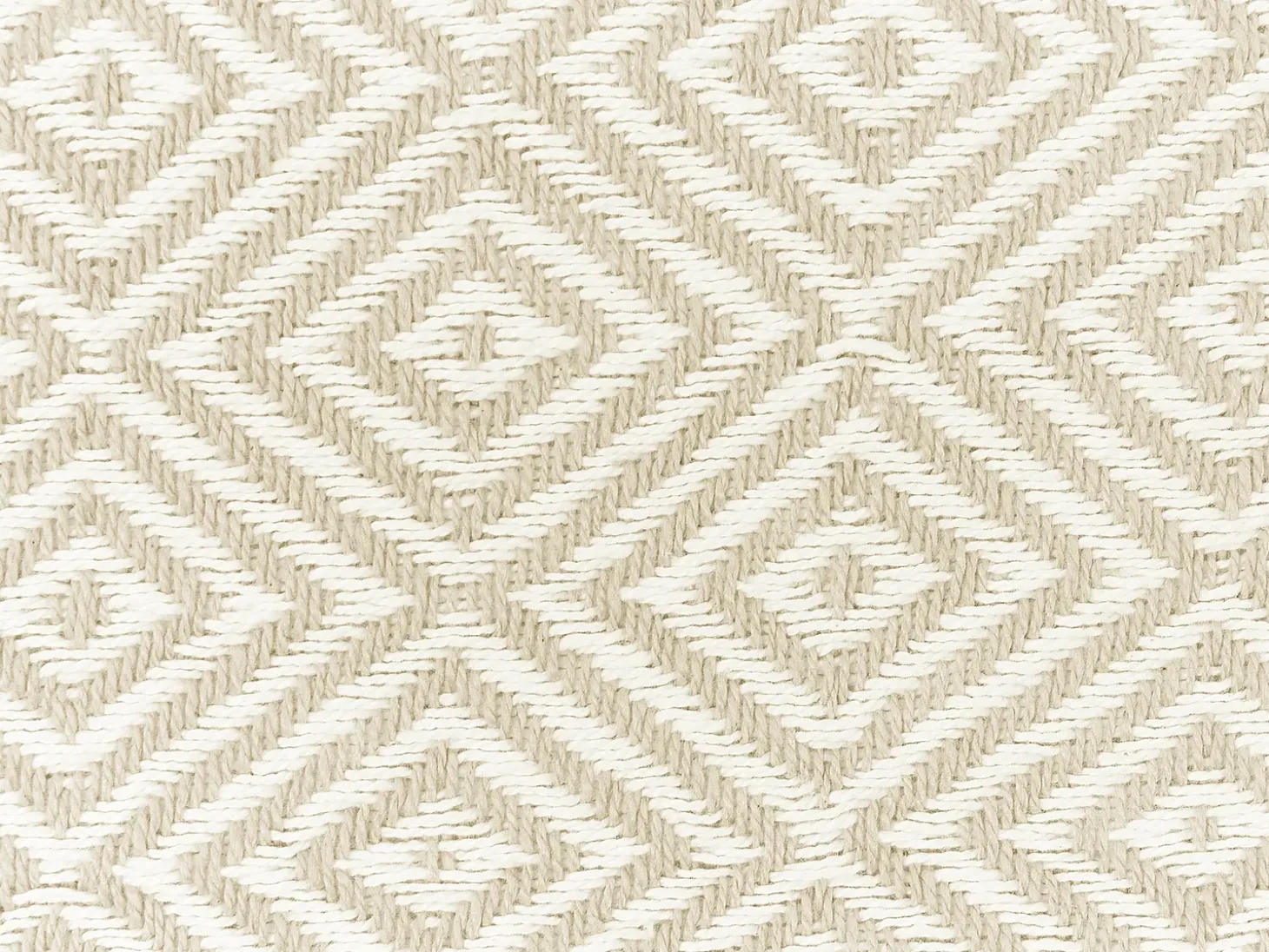 Sengetæppe TOUTLI Bomuld 220 x 240 cm Lys Beige