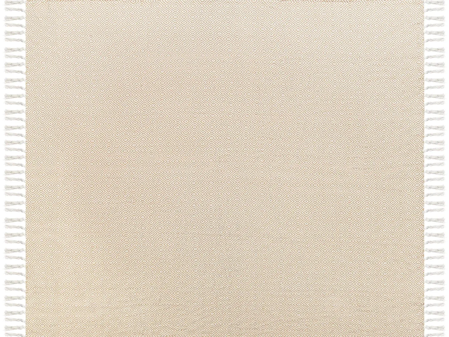 Sengetæppe TOUTLI Bomuld 200 x 220 cm Beige